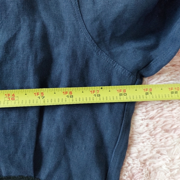 Sofie D’hoore Blue Black Linen‎ Dress  Size Meduim (EU38) - Picture 8 of 10